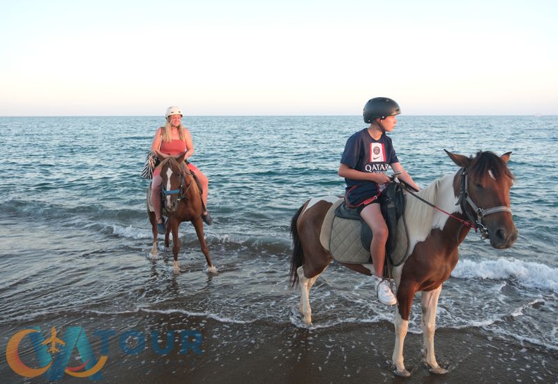 Pferde Reiten Nachmittag Antalya