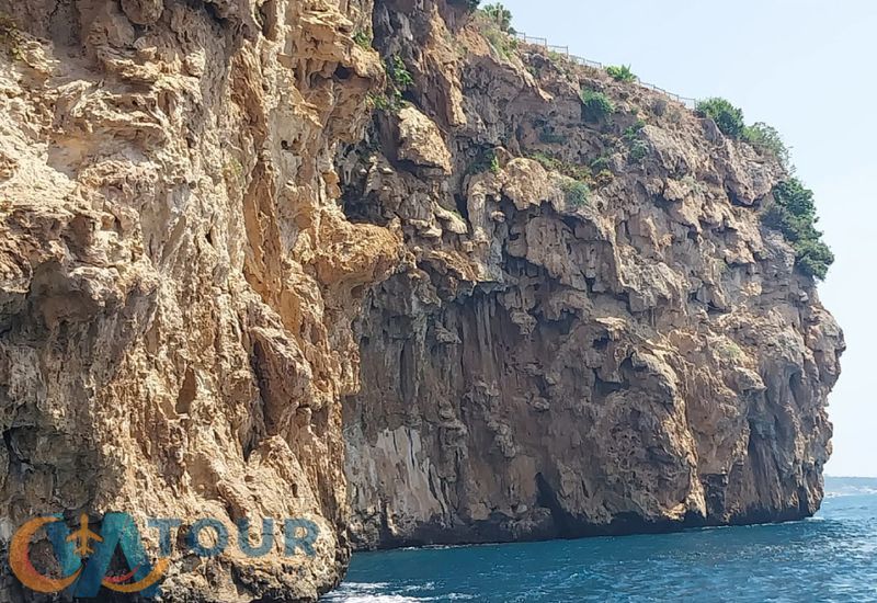 Bootsausflug Zum Duden Wasserfall İn Antalya