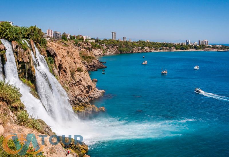 Bootsausflug zum Duden Wasserfall in Antalya