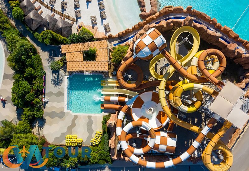 The Land of Legends Theme Park in Belek, Antalya