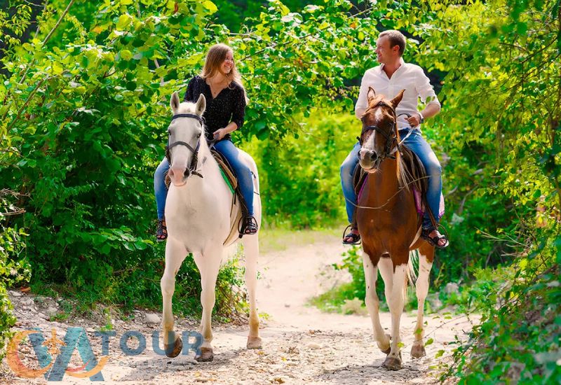 Horse riding in the mountains of Alanya