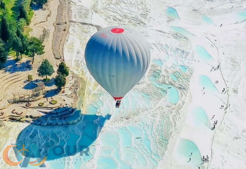 Pamukkale'de eşsiz bir Balon Turu