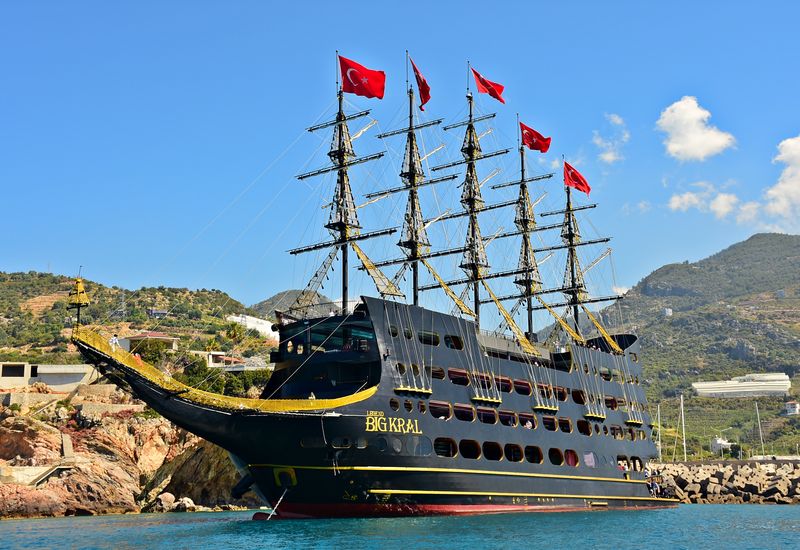 Abfahrt von Legend Big Kral Antalya, Belek