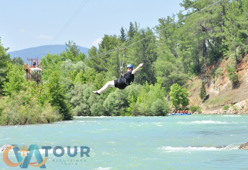 Tazı Canyon Rafting Zipline Jiip Tour
