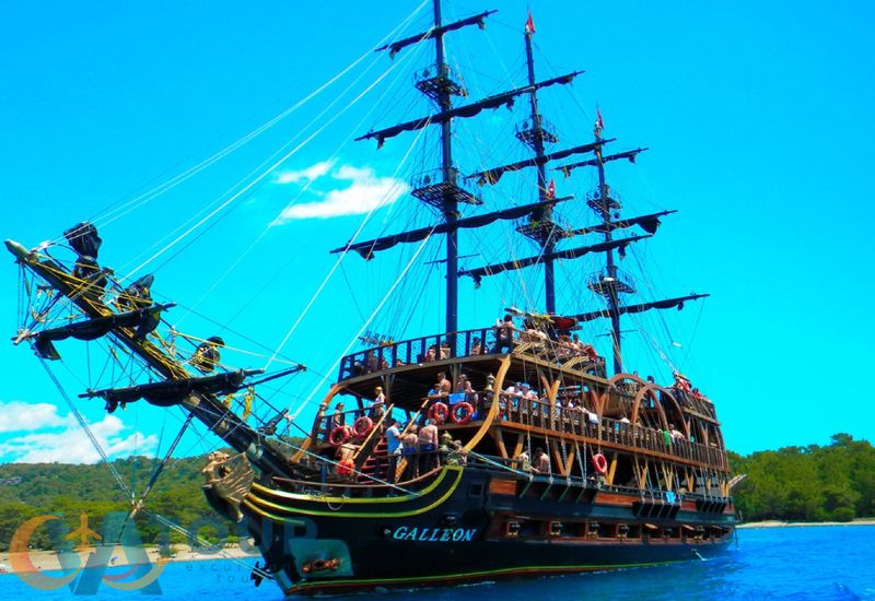 Kemer Yacht Galleon Tour With Turquoise Bays