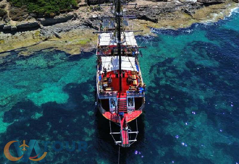 Пиратская Яхта Хазар Баба