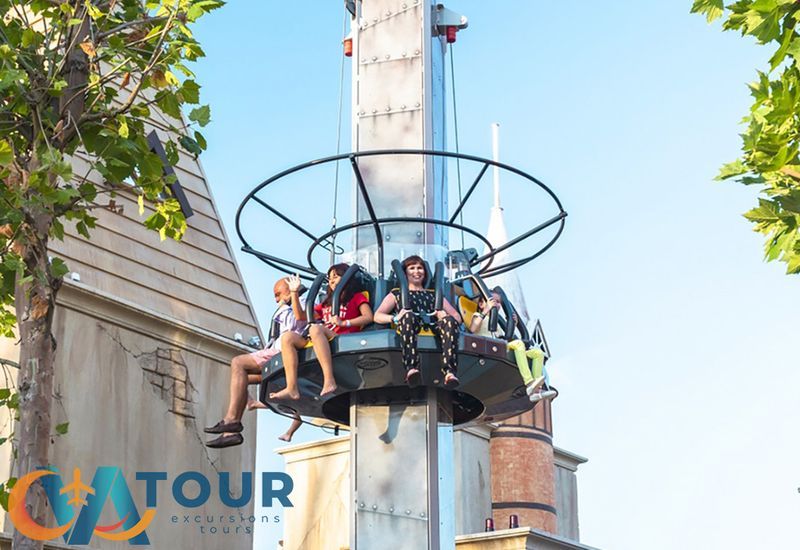 Land der Legenden Belek: Eintrittskarten, Alle Rutschen und Aktivitäten, Delphi-Show, Versicherung.